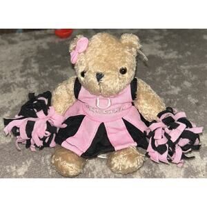 Champion Treasures Oregon Ducks Cheerleader Teddy Bear Plush